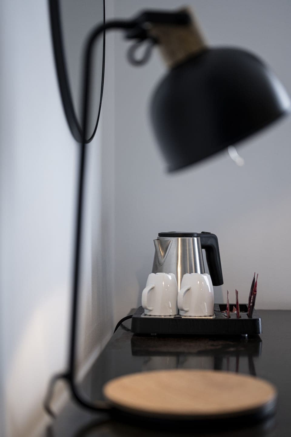 Desk, blackout drapes, iron/ironing board, free WiFi