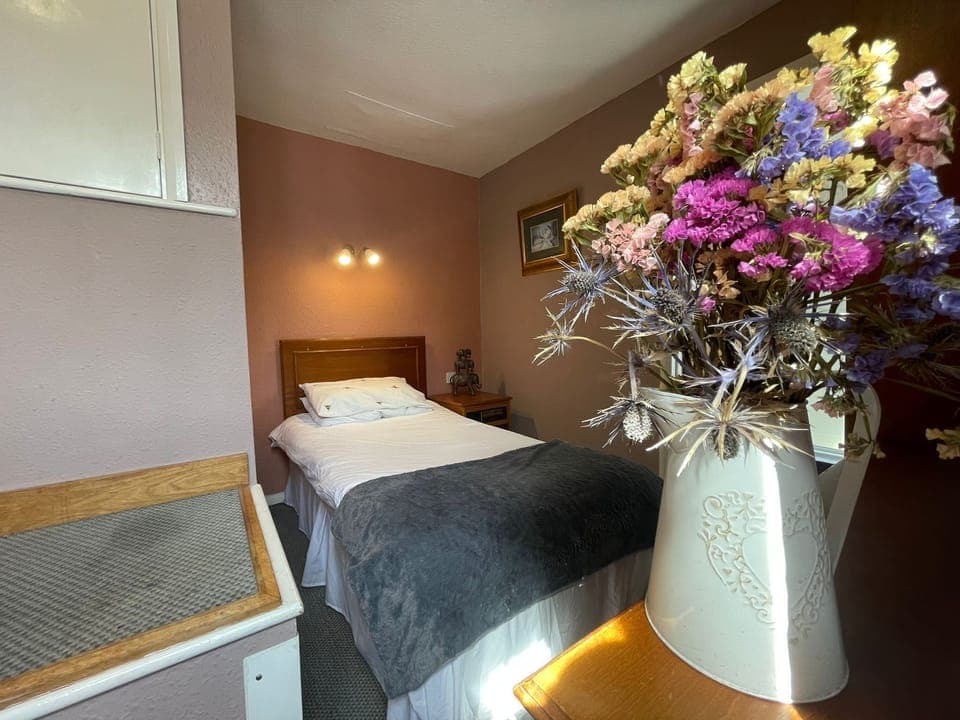 Single Room | Desk, laptop workspace, free WiFi