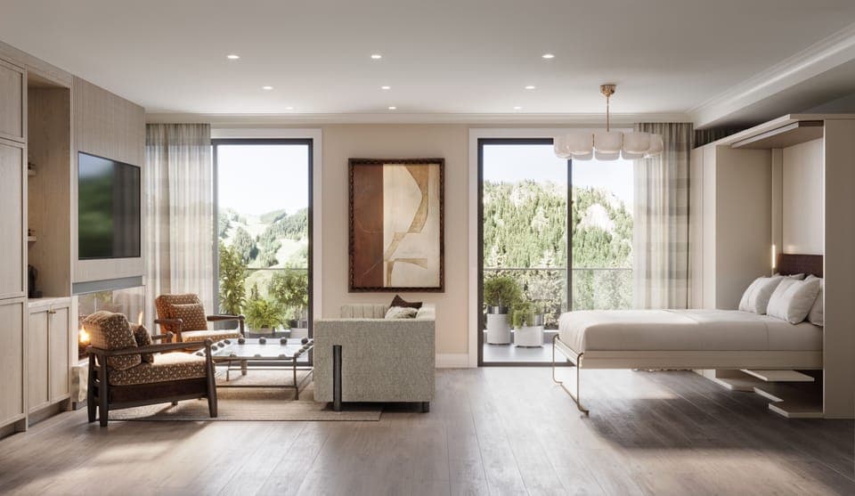 Ajax Penthouse | In-room safe, blackout drapes, iron/ironing board, free WiFi