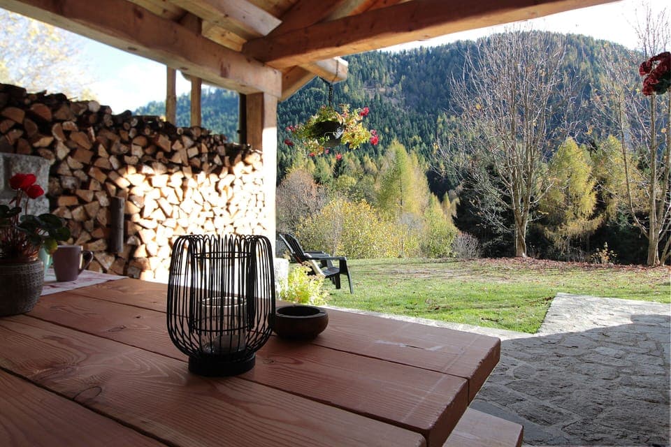 Cabin, Mountain View | Terrace/patio