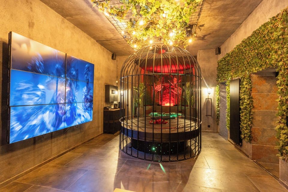 Luxury Suite, Private Pool | Living area