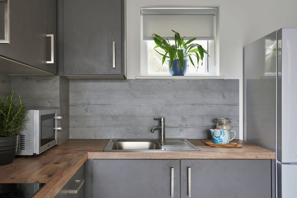 Single Room, Non Smoking, City View | Private kitchen