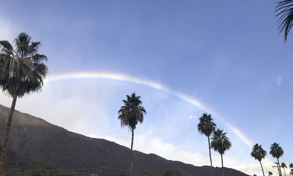 Room, 2 Double Beds, Mountain View | Mountain view