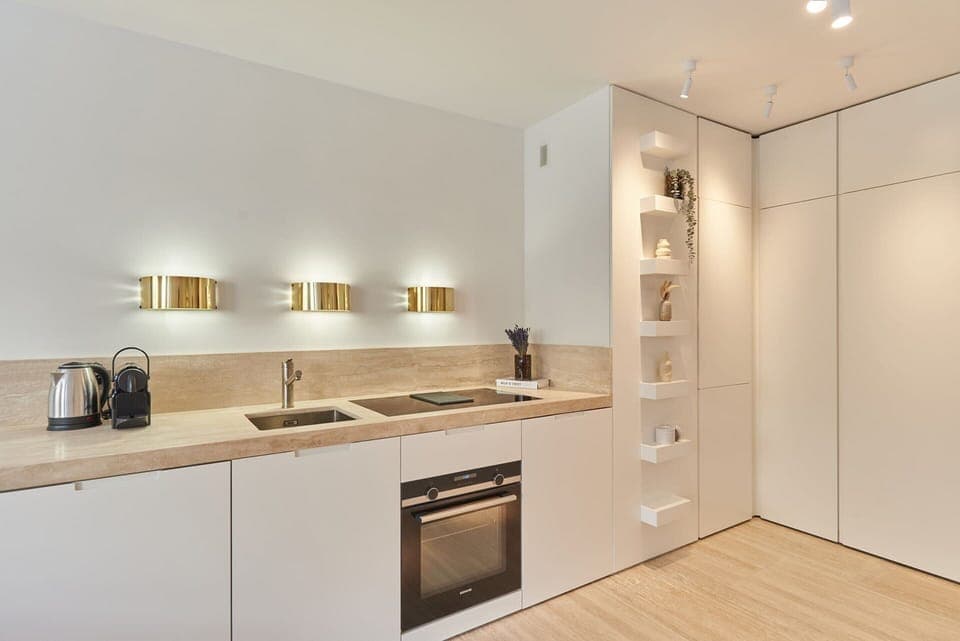 Apartment | Private kitchen | Fridge, microwave, oven, dishwasher