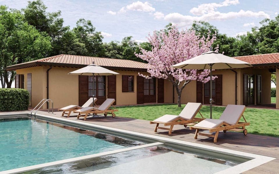 Deluxe Room, 1 Bedroom, Air conditioning, Pool View | Children's pool | Seasonal outdoor pool, pool umbrellas, sun loungers