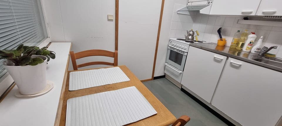 Comfort Double Room | Shared kitchen | Mini-fridge, microwave, oven, dishwasher