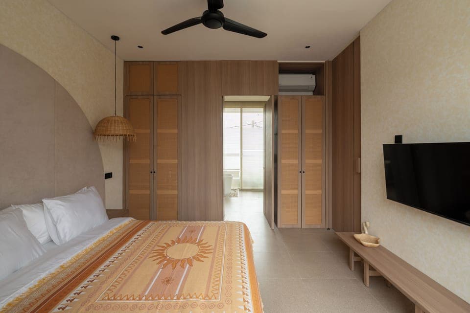 Deluxe Villa, 2 Bedrooms, Private Pool, Pool View | In-room safe, iron/ironing board, free WiFi, bed sheets