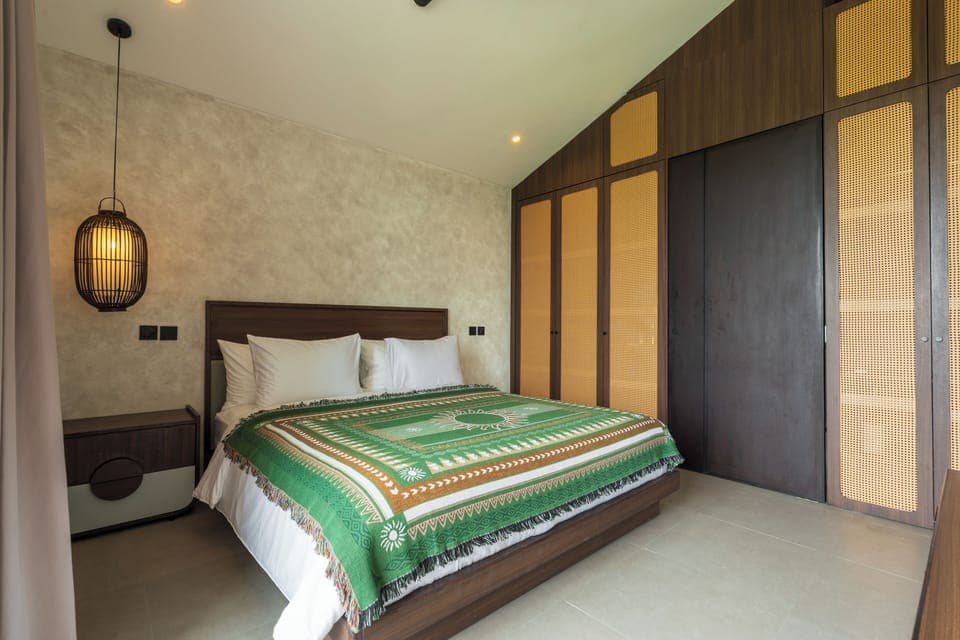 Deluxe Villa, 2 Bedrooms, Private Bathroom, Pool View | In-room safe, iron/ironing board, free WiFi, bed sheets