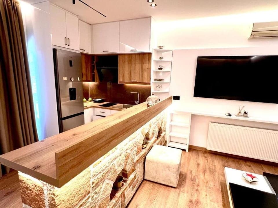 Family Suite, Balcony | Private kitchen