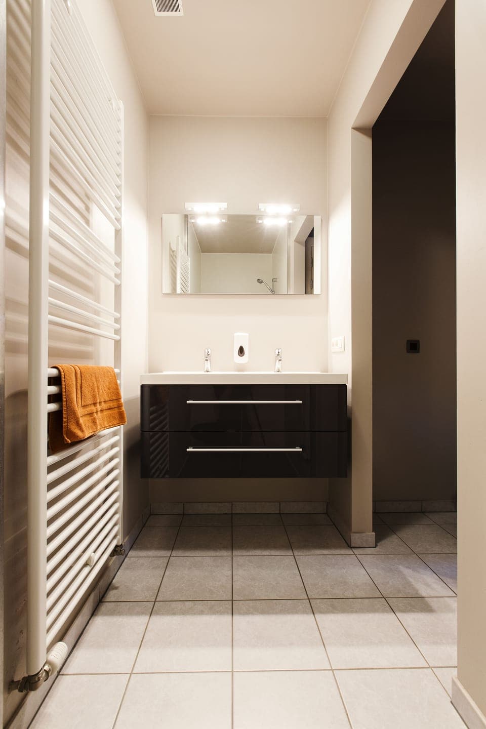 Shower, eco-friendly toiletries, hair dryer, towels