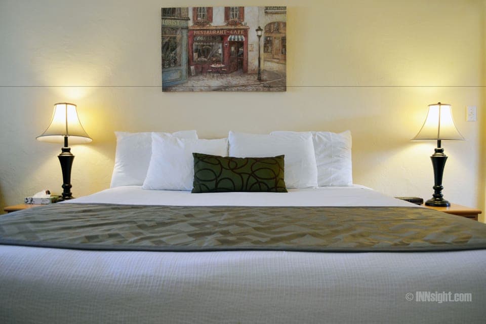 Standard Room, 1 King Bed | Premium bedding, down comforters, in-room safe, desk