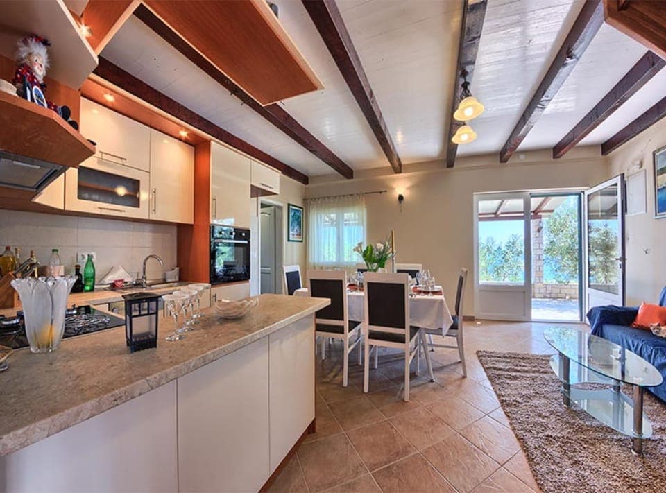 Villa (FourBedroom Beachfront Villa with Poo) | Private kitchen | Fridge
