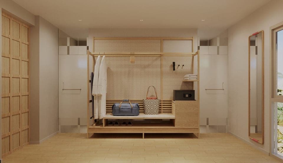 Suite, Beachfront (Pool) | Bathroom | Eco-friendly toiletries, hair dryer, bathrobes, slippers