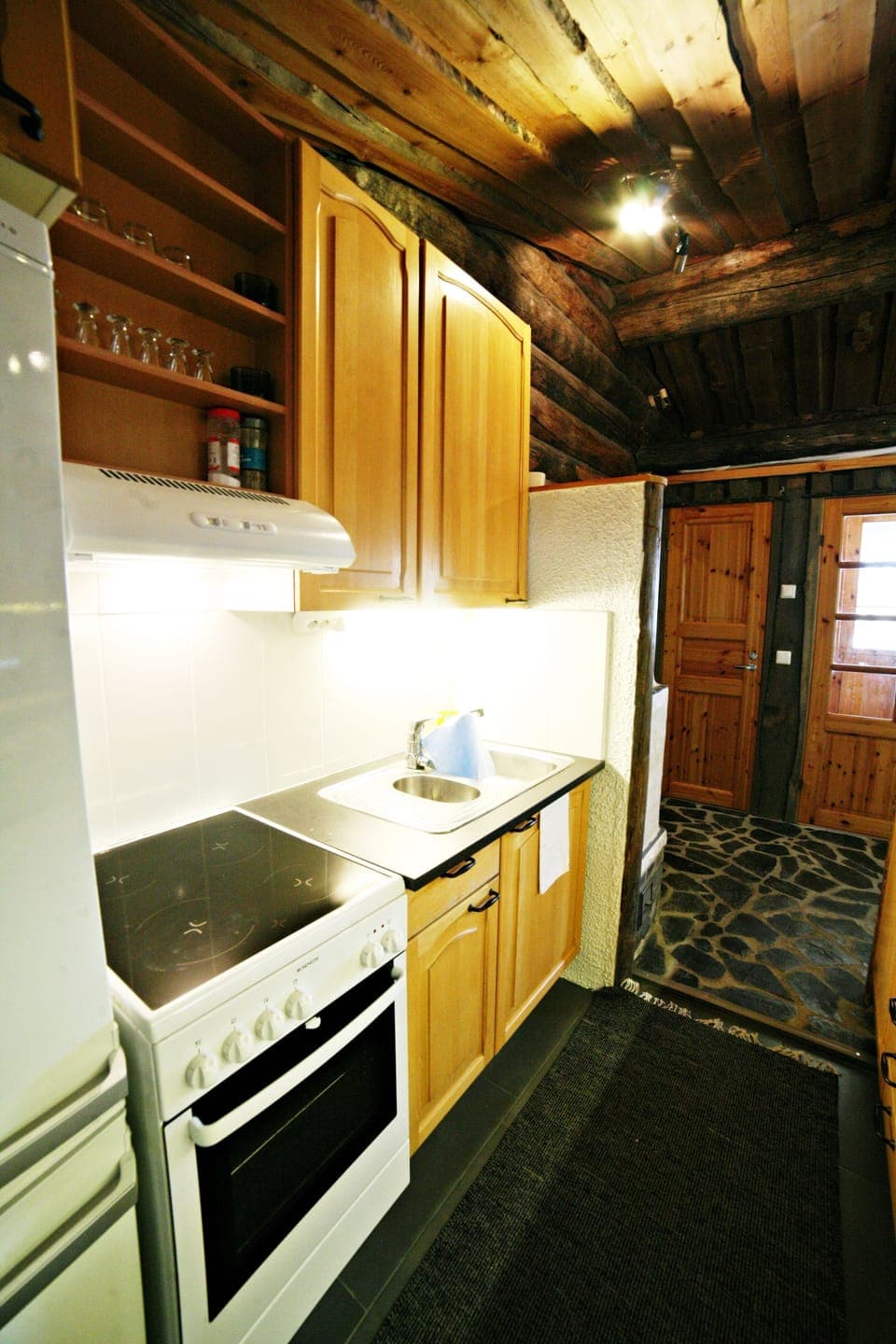 Cottage, 2 Bedrooms, Beach View | Private kitchen | Full-size fridge, microwave, stovetop, dishwasher