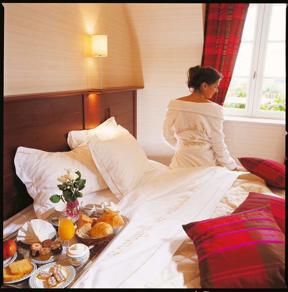 Egyptian cotton sheets, premium bedding, in-room safe, desk