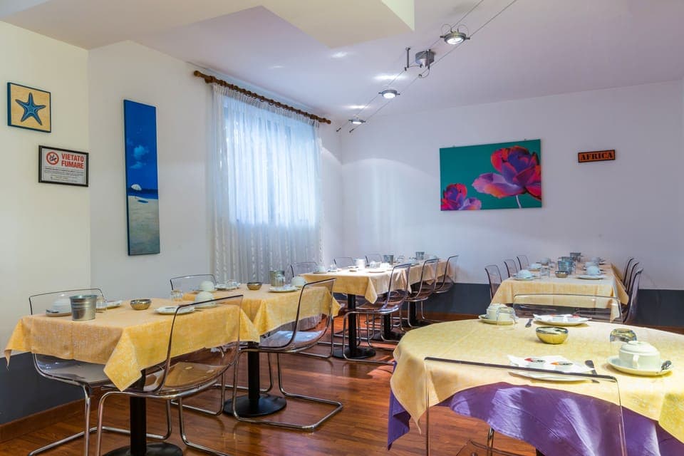 Daily buffet breakfast (EUR 12 per person)