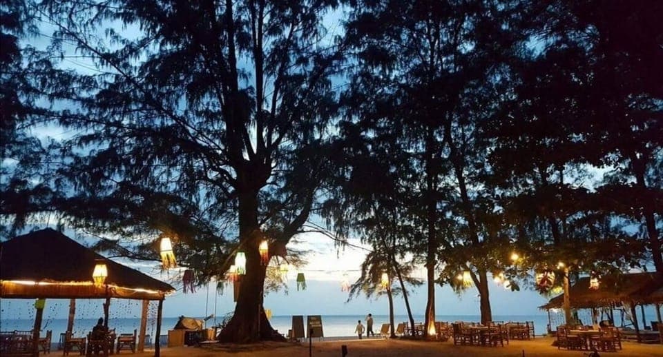 On the beach, scuba diving, snorkeling, fishing