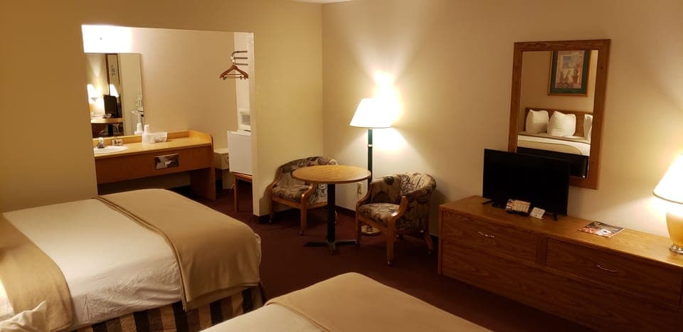 Standard Room, 2 Queen Beds | 1 bedroom, desk, rollaway beds, free WiFi
