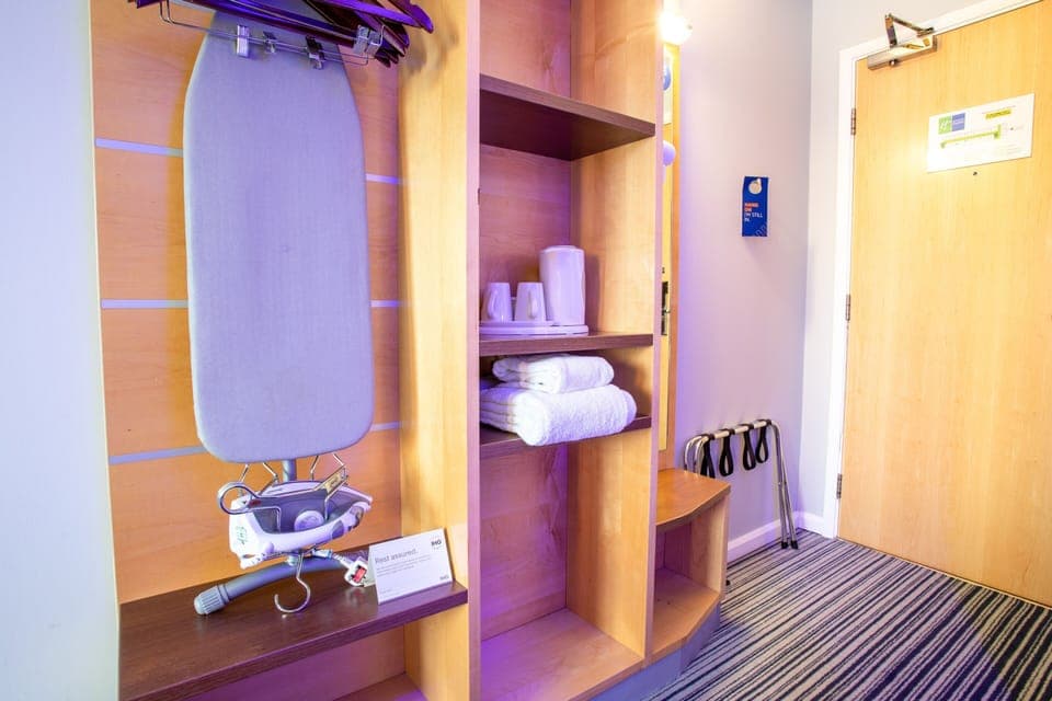 Desk, blackout drapes, free cribs/infant beds, free WiFi