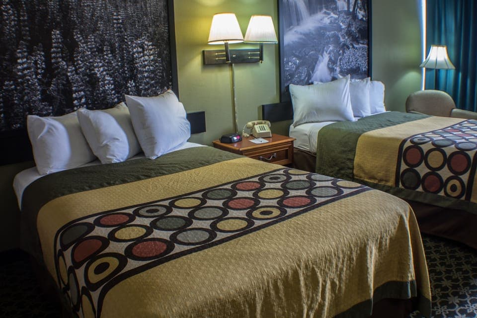 Desk, iron/ironing board, travel crib, rollaway beds