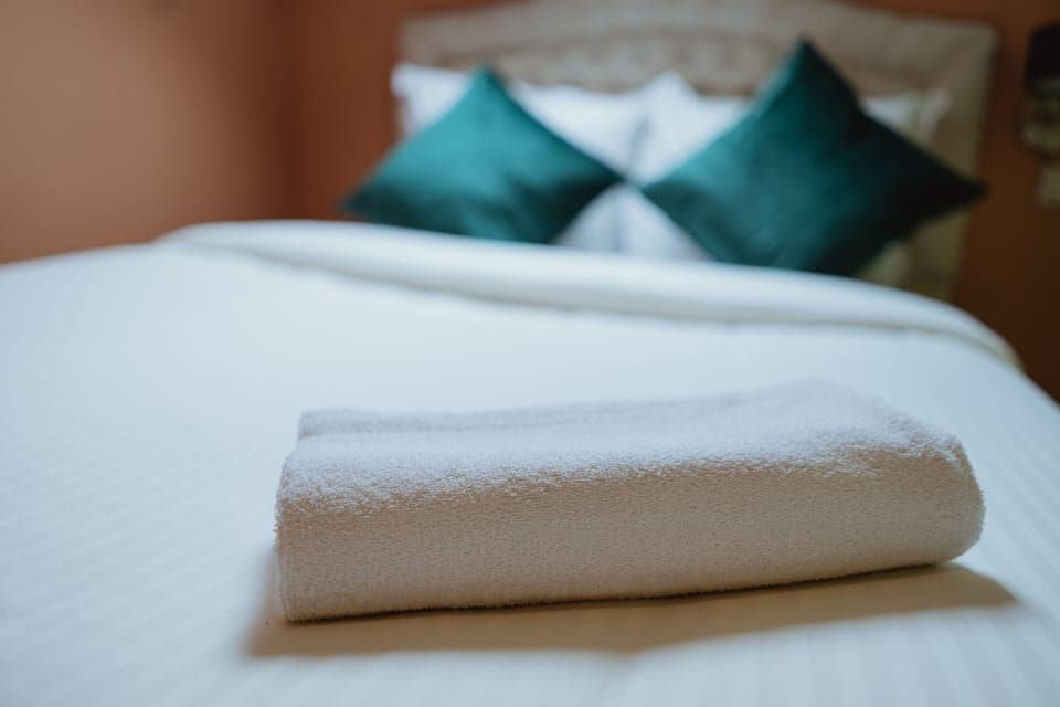 Pillowtop beds, individually decorated, desk, iron/ironing board