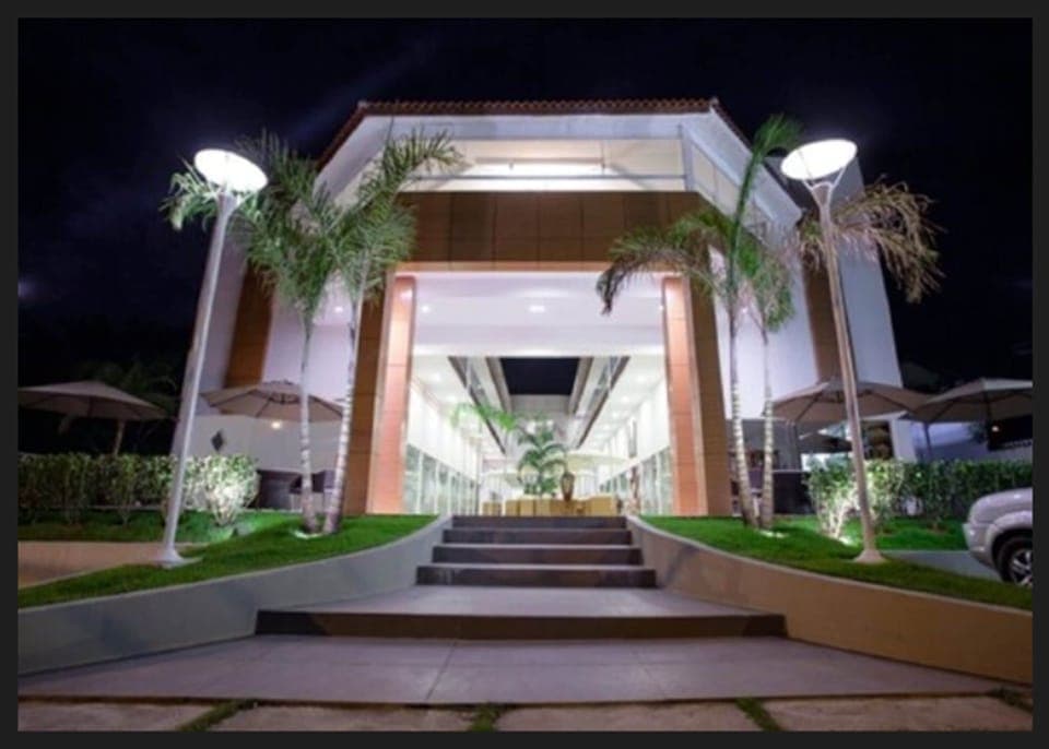 Front of property - evening/night