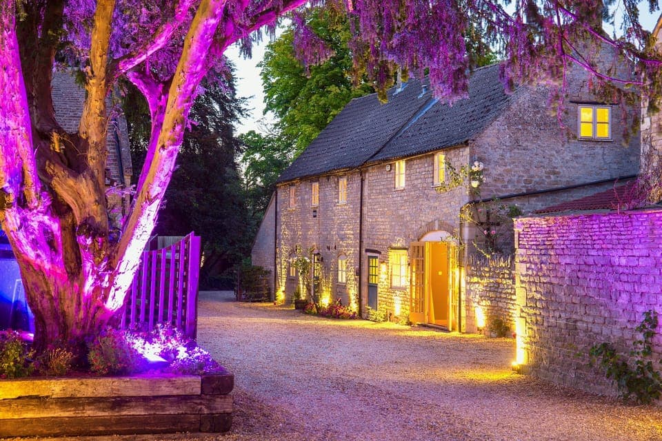 Front of property - evening/night