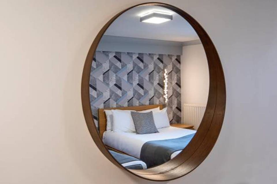 Premium Family Room with two double beds | Hypo-allergenic bedding, in-room safe, desk, laptop workspace