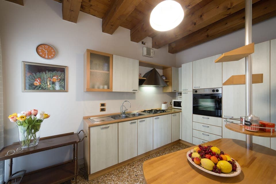 Luxury Apartment, 2 Bedrooms | Private kitchen | Full-size fridge, microwave, oven, stovetop