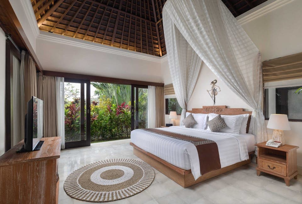 Villa, 2 Bedrooms (Lagoon Pool) | Premium bedding, pillowtop beds, minibar, in-room safe