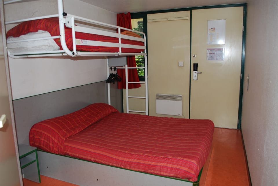 Standard Room, Multiple Beds (1 Double and 1 Single bed) | Desk, blackout drapes, free WiFi, bed sheets