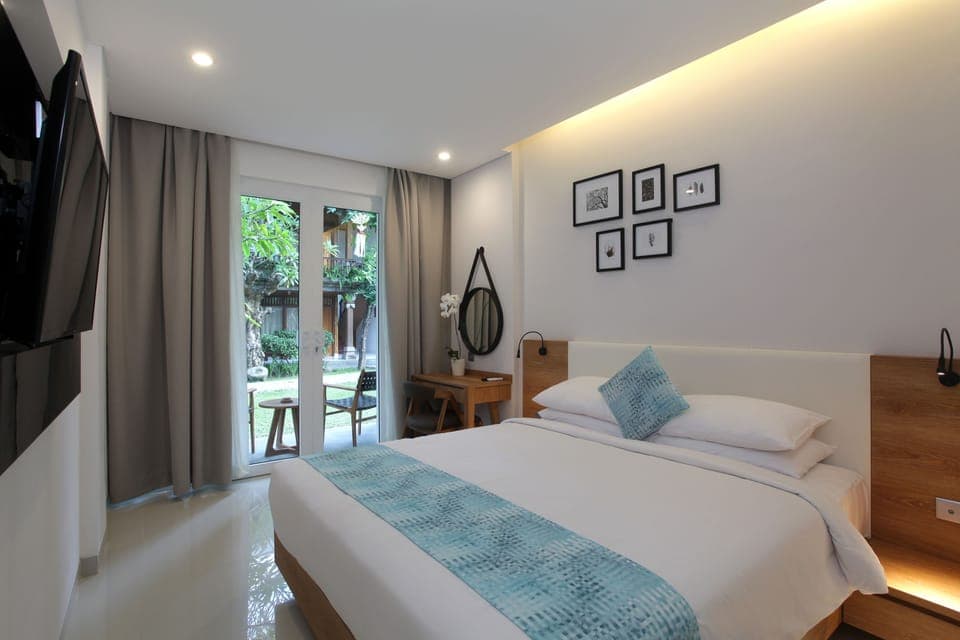 Deluxe Double Room, 1 Queen Bed, Garden View | View from room