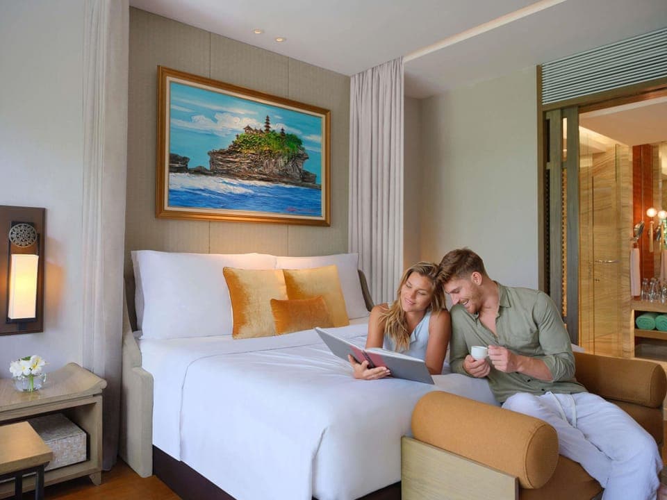 Suite, Private Pool (Jimbaran) | Down comforters, pillowtop beds, in-room safe, desk