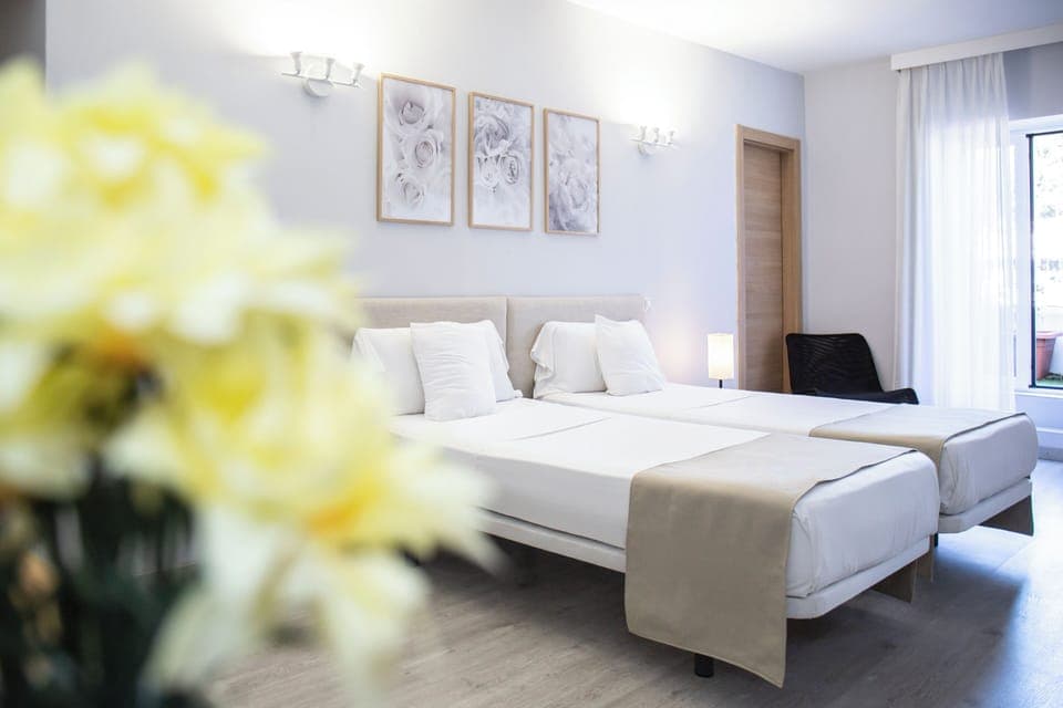 Double or Twin Room, Balcony | In-room safe, desk, blackout drapes, iron/ironing board