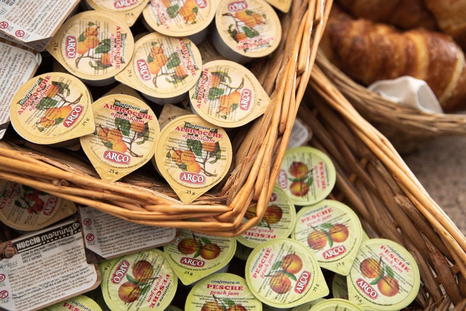 Daily buffet breakfast (EUR 8 per person)