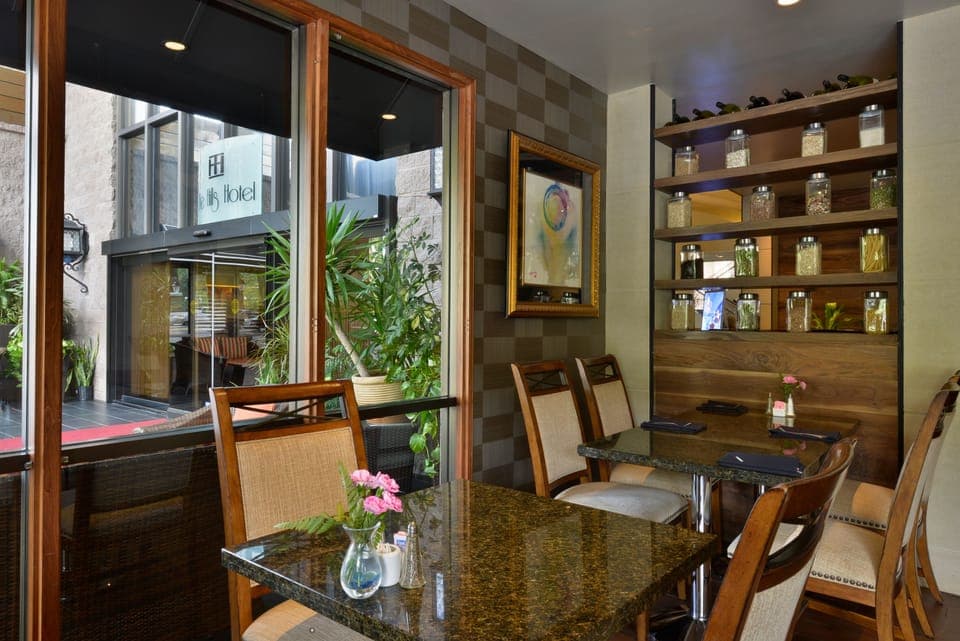 Daily cooked-to-order breakfast for a fee