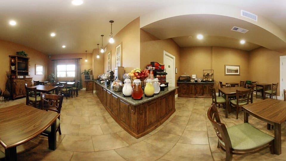 Free buffet breakfast