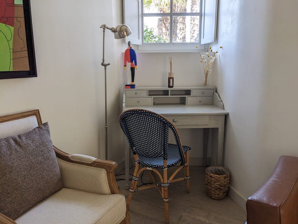 Deluxe Double or Twin Room, Accessible, Private Bathroom (Côté piscine) | In-room safe, desk, iron/ironing board, free WiFi