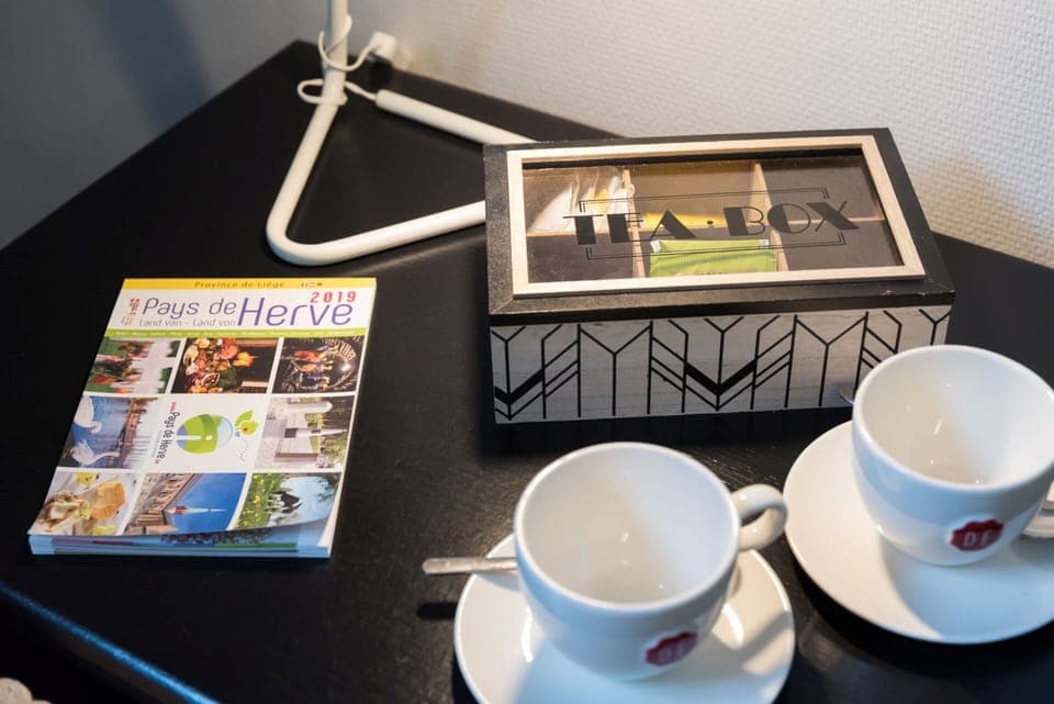 Premium bedding, desk, free WiFi, bed sheets