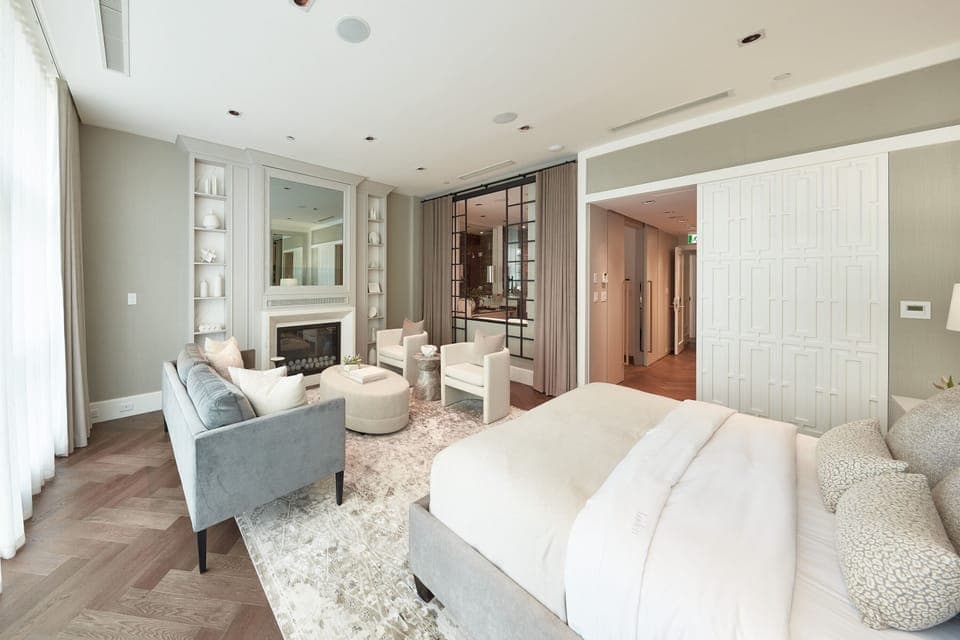 Luxury Penthouse, 2 Bedrooms, Kitchen, Partial Sea View (Halo) | Premium bedding, down comforters, pillowtop beds, minibar