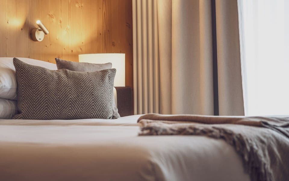 Premium bedding, minibar, in-room safe, desk