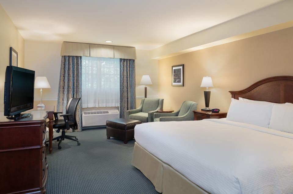 Standard Room, 1 King Bed, Non Smoking | Premium bedding, desk, iron/ironing board, free cribs/infant beds