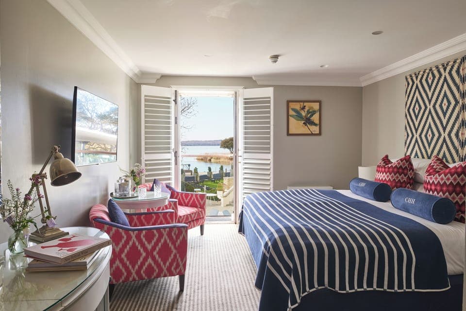 Double Room, Harbor View | In-room safe, desk, blackout drapes, iron/ironing board