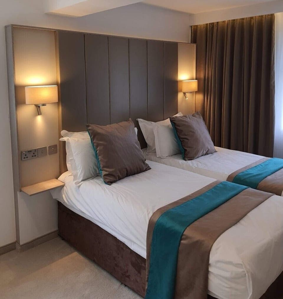 Deluxe Twin Room | 1 bedroom, desk, iron/ironing board, free WiFi