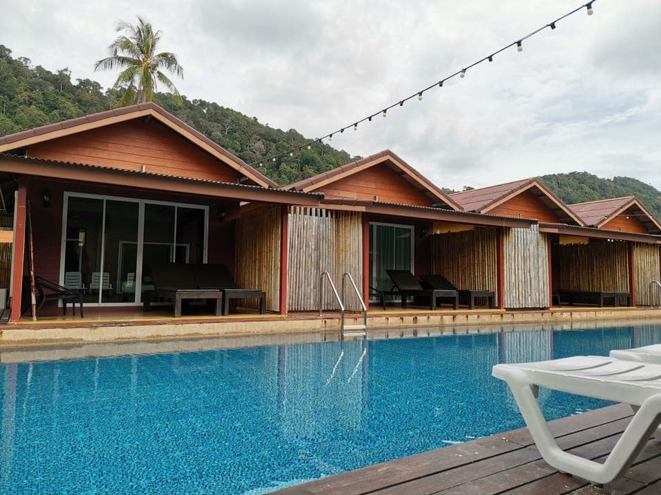 Bungalow Waterfront 4 Persons | Hypo-allergenic bedding, minibar, in-room safe, laptop workspace