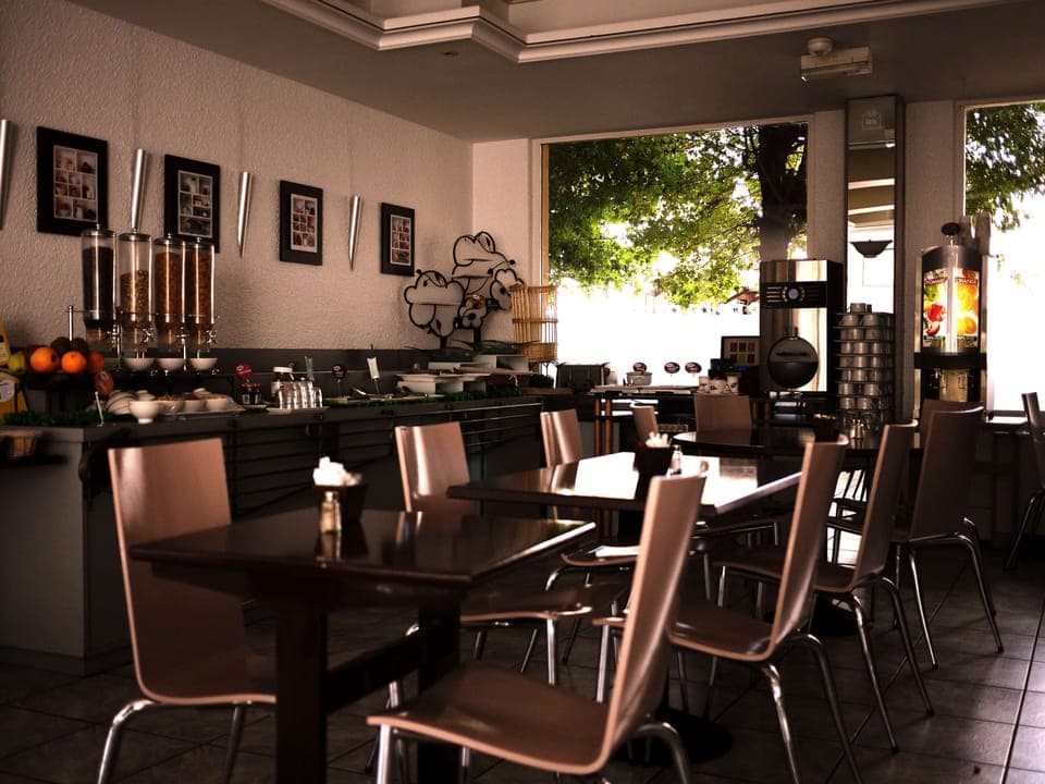 Daily buffet breakfast (EUR 13.50 per person)