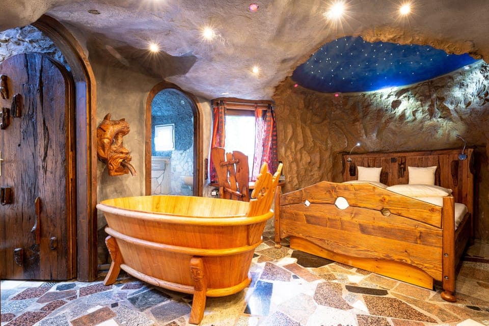 Hypo-allergenic bedding, individually decorated, desk, soundproofing