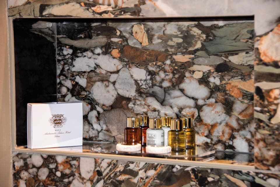 Suite | Bathroom | Separate tub and shower, hair dryer, bathrobes, bidet