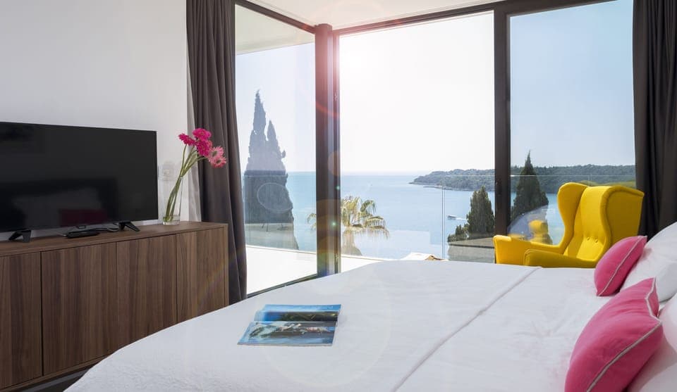 Elite Three Bedroom Apartment with spectacular Sea View and Balcony | View from room