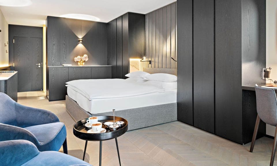 Superior Double Room, Balcony, Mountain View | Minibar, in-room safe, desk, free WiFi